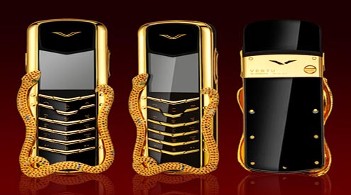 золотые телефоны 
